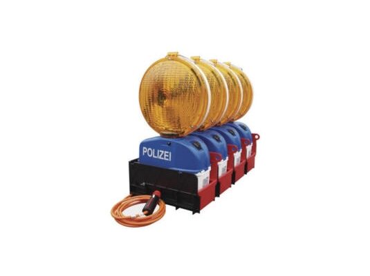 KIT BALIZAS LED DIA Y NOCHE CON BATERIA RECARGABLE