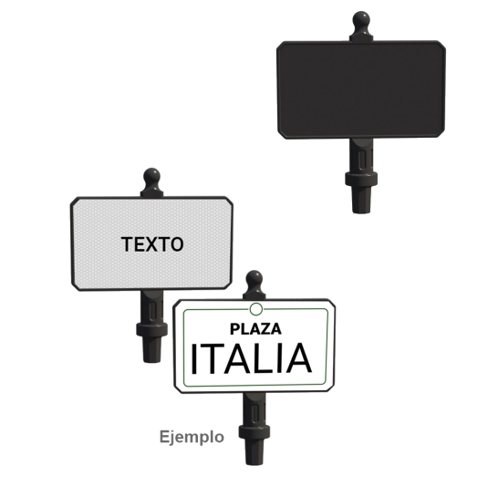 Cartel Nomenclador de Plazas CNPL CONOFLEX
