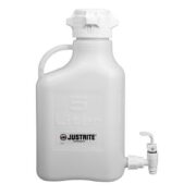 Bidón 12938 5 lt Carboy grifo para laboratorio plásticos Justrite - 5 lts.