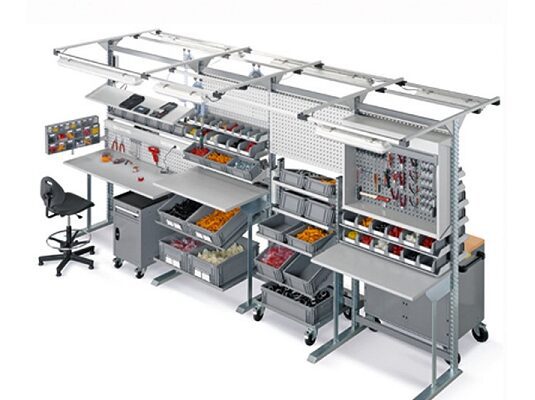 Estacion de trabajo completa distintas configuraciones