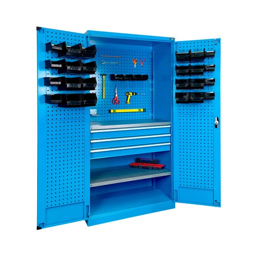 Armarios metálicos 2 mt paneles cajoneras contenedores plásticos