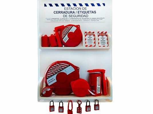 KIT ESTACION DE BLOQUEO PLASTICA LSS102