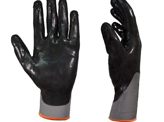 Guante de Nitrilo recubierto completo sin costura