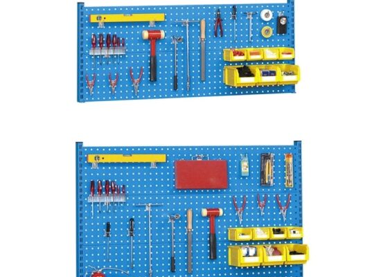 Paneles perforados 1.5 m portaherramientas para banco de trabajo