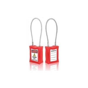 Candados plásticos con cable de acero