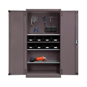 Armarios metálicos 2mts con estantes gavetas 2 puertas