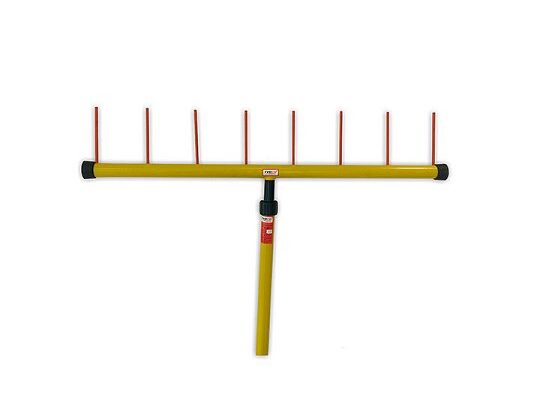 Cabezal levanta cables para pértigas