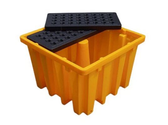 Pallets plásticos para tanque IBC contención antiderrame