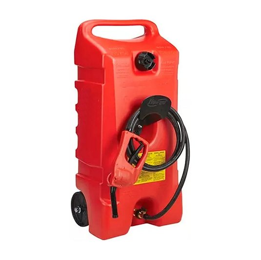Surtidor de combustible portátil 53 lt plástico con bomba