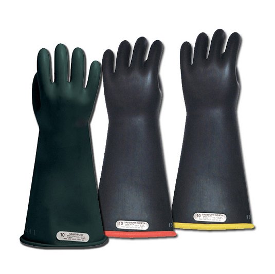 Guantes dieléctricos Clase 1 hasta 7.5 kV Salisbury
