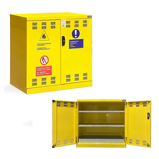 Ver Armarios liquidos peligrosos 1mt metalicos bandeja antiderrame Armarios liquidos peligrosos 1mt metalicos bandeja antiderrame