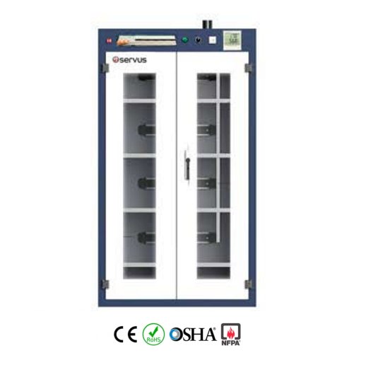 Ver Gabinete para carga de baterías de litio SERVUS 45 Galones Gabinete para carga de baterías de litio SERVUS 45 Galones