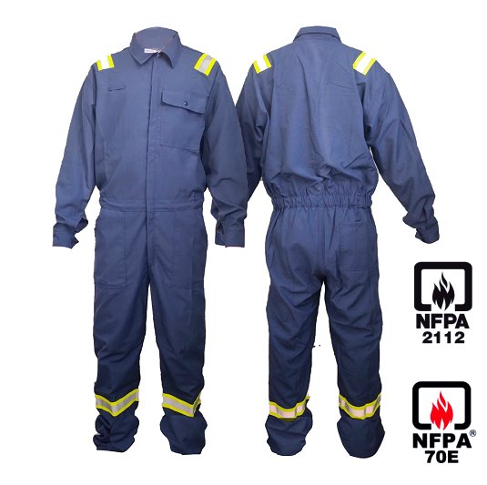 Ver Mameluco Ignifugo Fr 8 Oz Algodon 100% NFPA 2112 – NFPA 70E Mameluco Ignifugo Fr 8 Oz Algodon 100% NFPA 2112 – NFPA 70E