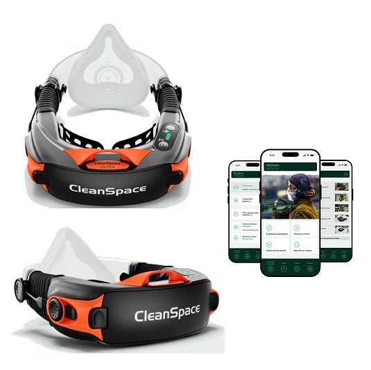 PAPR Inteligente CleanSpace ULTRA Respirador motorizado