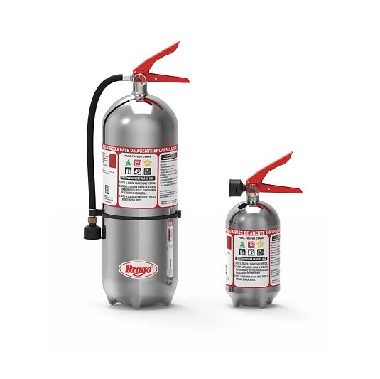 Matafuegos 10 6 2L p/bat litio Extintores para Baterias Litio